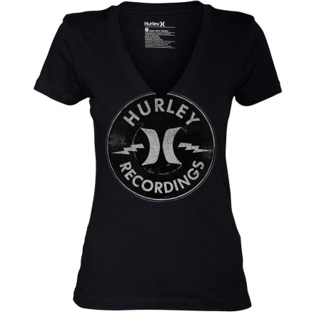 Hurley - Recordings Perfect V-Neck T-Shirt - Women's
