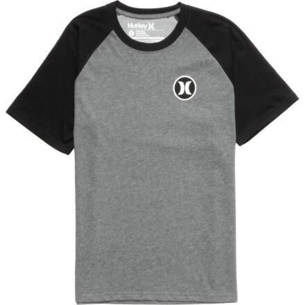 Hurley - Icon Dri-Fit Raglan T-Shirt - Short-Sleeve - Men's