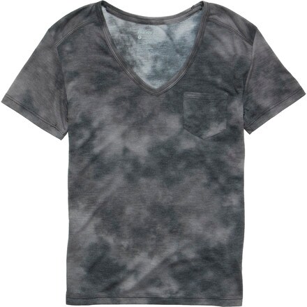 Hurley - Solid Cloud Pocket V-Neck T-Shirt - Short-Sleeve - Women's