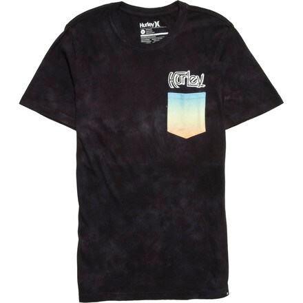 Hurley - Stess Irregular Dye Pocket T-Shirt - Short-Sleeve - Men's