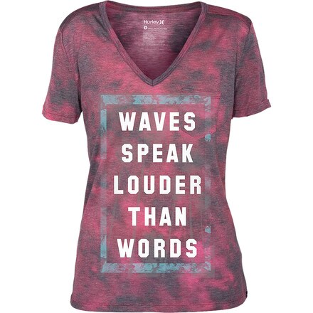 Hurley - Super Louder Cloud Pocket T-Shirt - Short-Sleeve - Women's