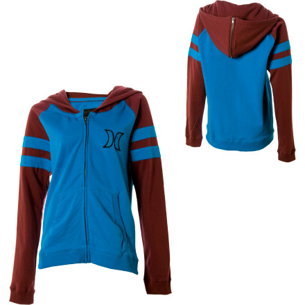 Hurley Varsity Boyfriend YC Therma Full-Zip Hooded Sweatshirt - Women's