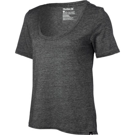 Hurley - Solid Scoop T-Shirt - Short-Sleeve - Women's