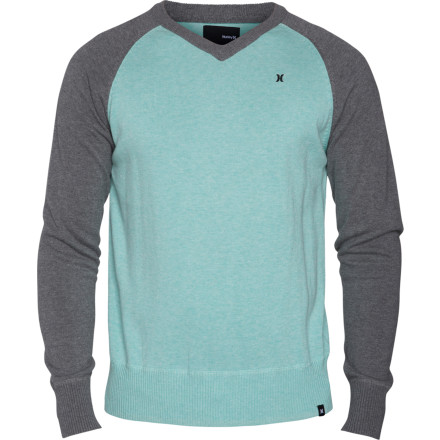 Hurley - Only V-Neck Sweater - Men's