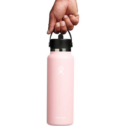 Hydro Flask - 40oz Wide Mouth Water Bottle + Flex Straw Cap