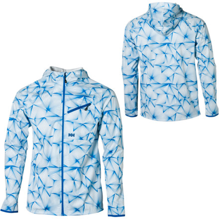 Helly Hansen Barrier Printed Hooded Softshell Jacket Mens