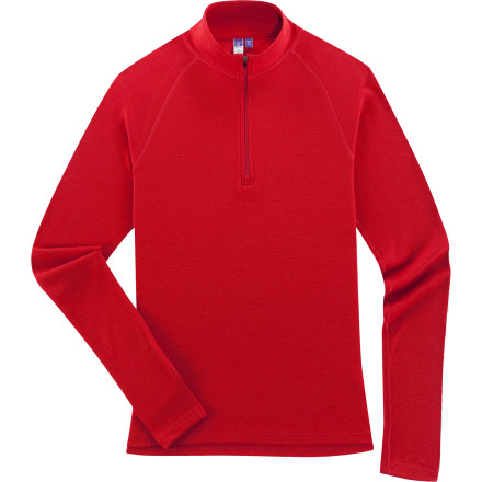 Ibex Zepher Zip T-Neck Long Underwear Top - Women's
