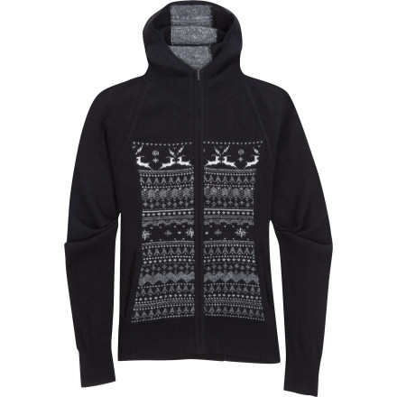 Ibex - Fair Isle Hoodie - Women's