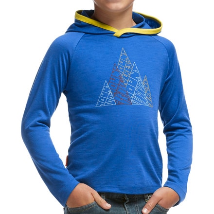 Icebreaker - Tech Hood Five Peaks Sweatshirt - Boys'