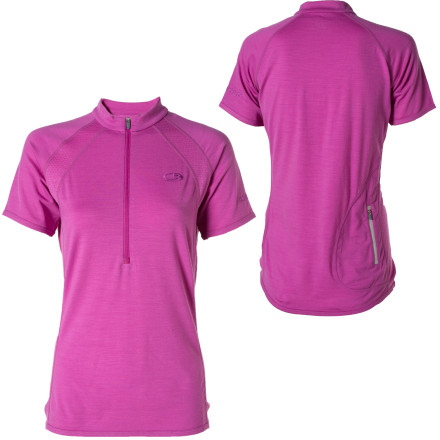 Icebreaker Grace Half-Zip Jersey - Short-Sleeve - Women's