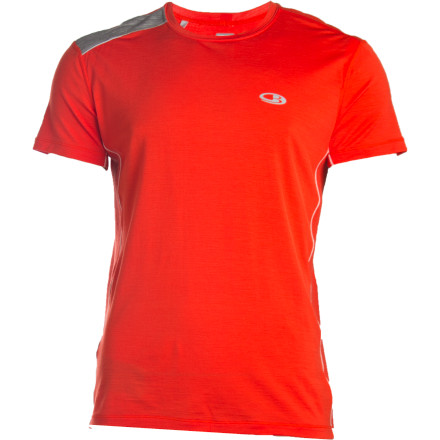 Icebreaker GT Run Ace Crewe - Short-Sleeve - Men's