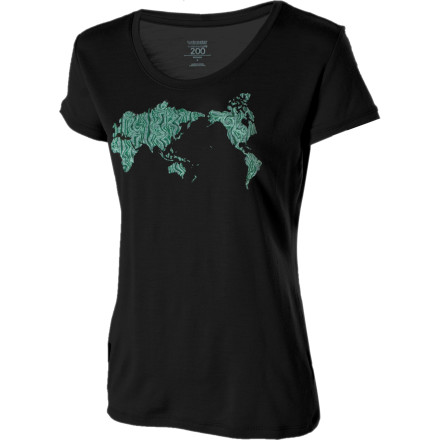 Icebreaker Superfine 200 Scoop Short Sleeve