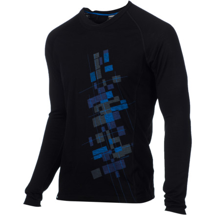 Icebreaker - BodyFit +200 Oasis Intersect Crew - Long-Sleeve - Men's