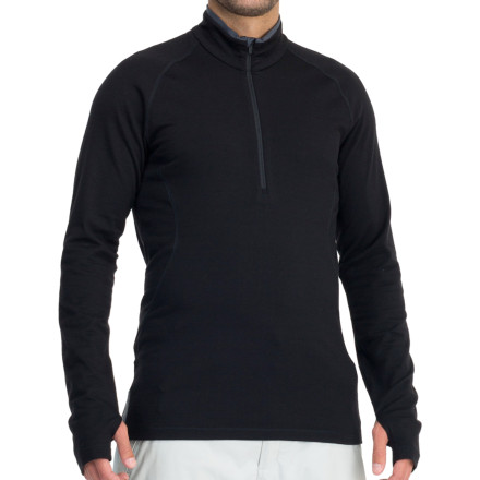 Icebreaker - Base Layer 260 Pursuit Zip-Neck Top - Long-Sleeve - Men's