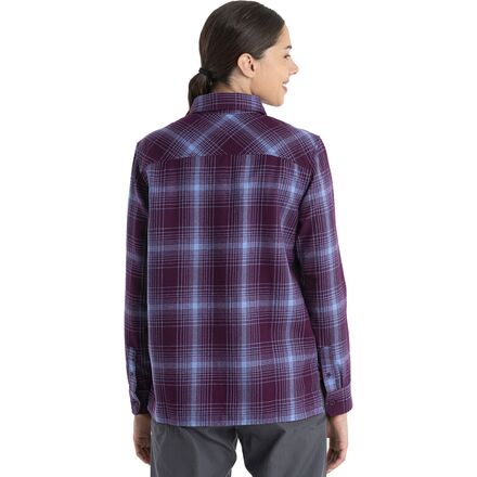 Icebreaker - Merino 200 Dawnder Plaid Flannel Shirt - Women's