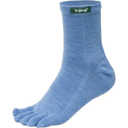 Injinji - Outdoor Quarter Crew Toe Sock- NuWool