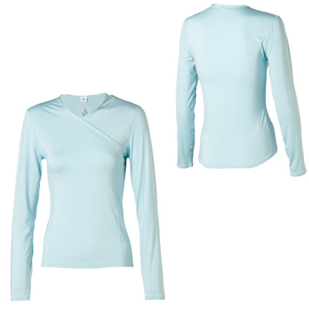 Isis Cross Neck Top Long-Sleeve - Women's