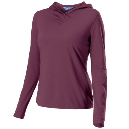 Isis Crossover Hooded Shirt - Long-Sleeve - Women