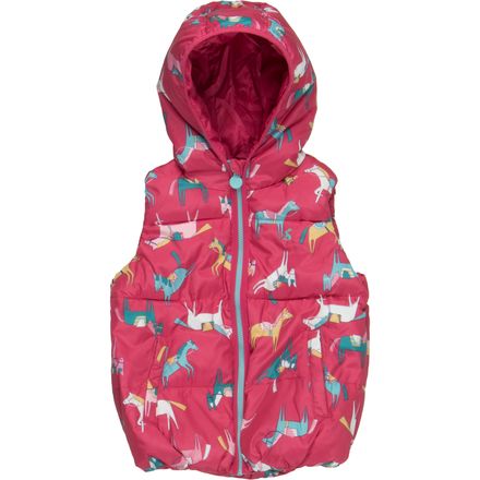 Joules - Willow Hooded Padded Gilet - Girls