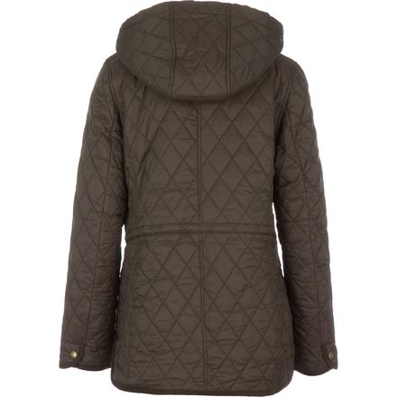 Joules - Cottenham Quilted Hooded Jacket - Women's