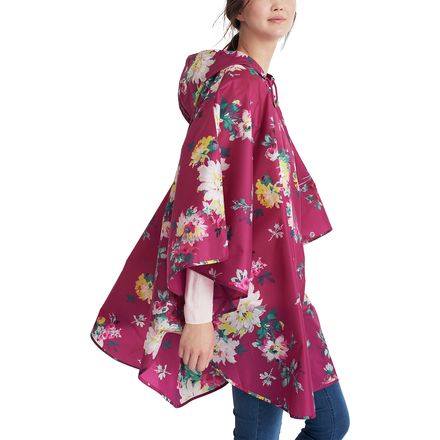 Joules - Printed Showeproof Poncho - Women's