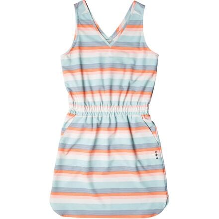 KAVU - Ensenada Dress - Women's - Cool Stripe