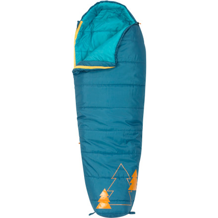 Kelty - Little Tree 20 Sleeping Bag: 20F Synthetic - Boys'