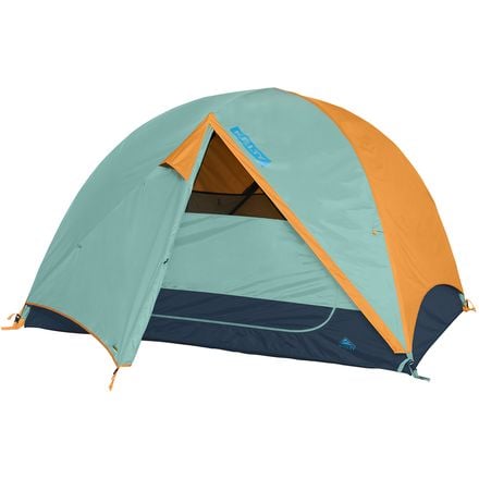 Kelty - Wireless 4 Tent: 4-Person 3-Season - Malachite/Golden Oak