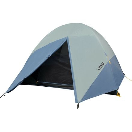 Kelty - Discovery Element 6 Tent: 6-Person 3-Season - Iceberg Green/Agean Blue