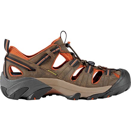 KEEN - Arroyo II Hiking Shoe - Men's - Black Olive/Bombay Brown