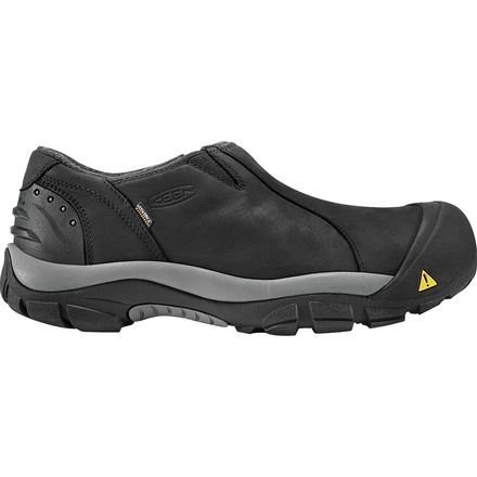 KEEN - Brixen Low Waterproof Shoe - Men's - Black/Gargoyle