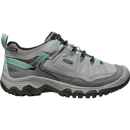 KEEN - Targhee IV WP Hiking Boot - Women's - Alloy/Granite Green