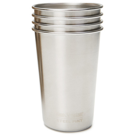 Klean Kanteen - 16oz Steel Pint Cup - 4-Pack