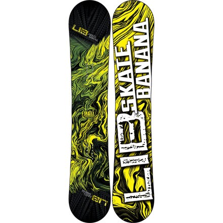 Lib Technologies - Skate Banana BTX Snowboard - Assorted Bananas - Wide