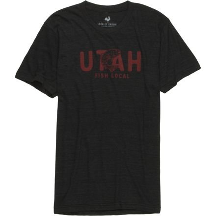 Locally Grown - Fish Local Utah Tri-Blend T-Shirt - Men's