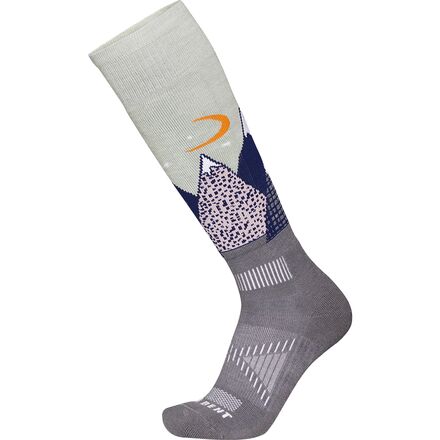 Snowy Mountains Light Cushion Snow Sock - Kids'