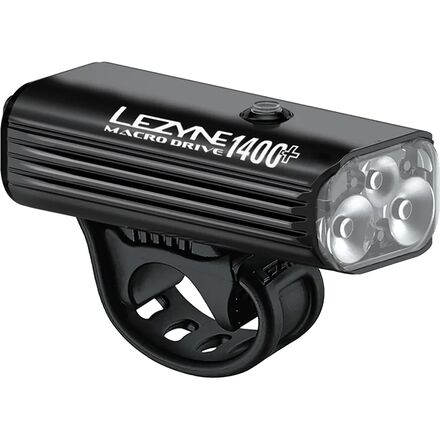 Lezyne - Macro Drive 1400 Plus Headlight - Satin Black