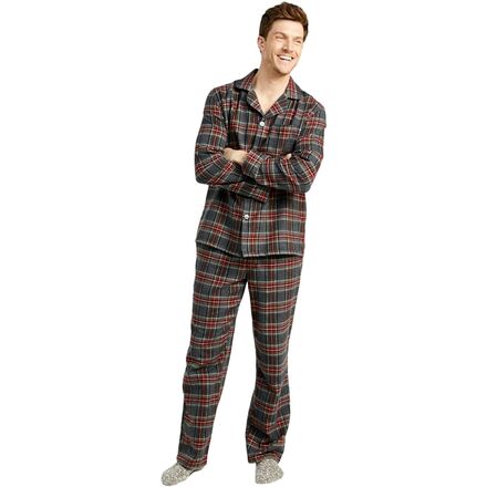 Scotch Plaid Flannel Pajamas - Men's