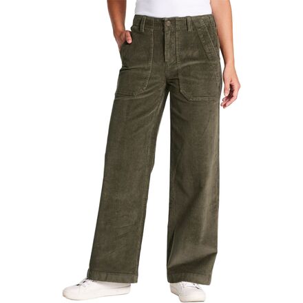 207 Vintage Corduroy High Rise Wide Leg Reg Pant - Women's