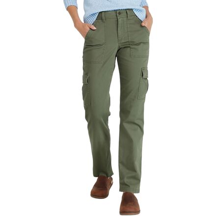 Comfort Stretch MidRise Straight Leg Reg Cargo Pant -Women's