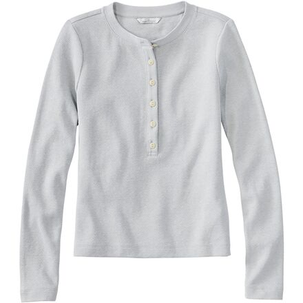 Signature Premium Thermal LS Regular Henley Shirt - Women's