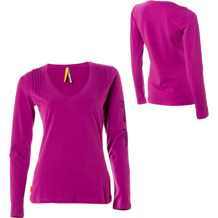 Lol V Tee Top Long Sleeve Womens