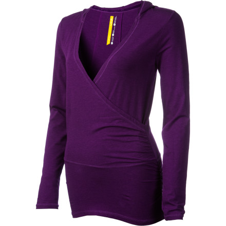 Lole Meditation 2 Hooded Tunic - Long-Sleeve - Women's Purple, XS