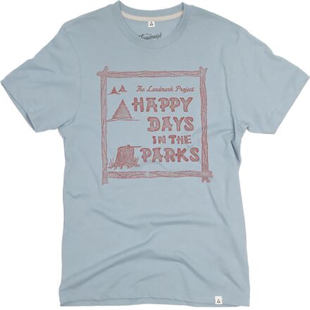 Landmark Project - Happy Days Short-Sleeve T-Shirt - Chambray