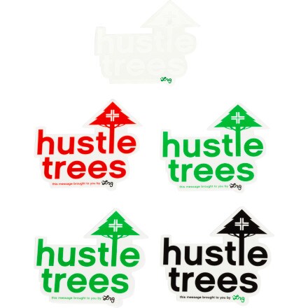 LRG - Hustle Trees Sticker - 5-Pack