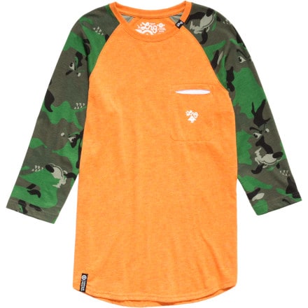 LRG - Wolfland Raglan T-Shirt - 3/4-Sleeve - Men's