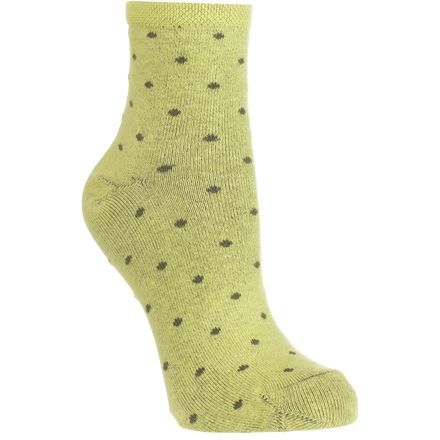 Little River Sock Mill - Polka Dot Anklet Sock - Women's