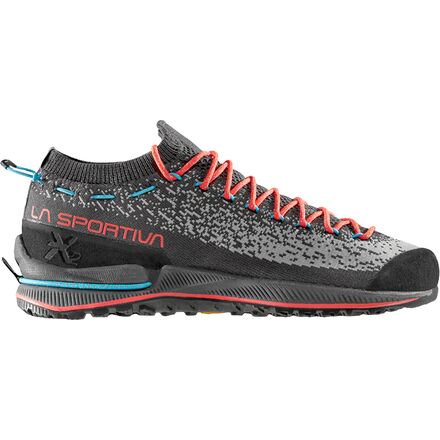 La Sportiva - TX2 Evo Approach Shoe - Women's - Carbon/Hibiscus