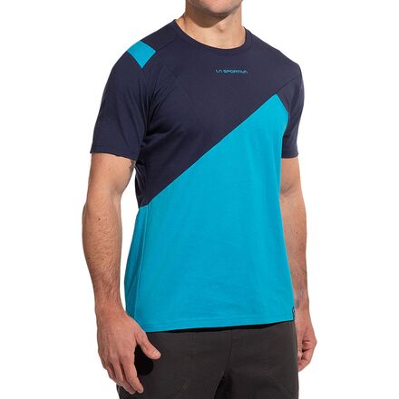 La Sportiva - Dude T-Shirt - Men's - Tropic Blue/Deep Sea