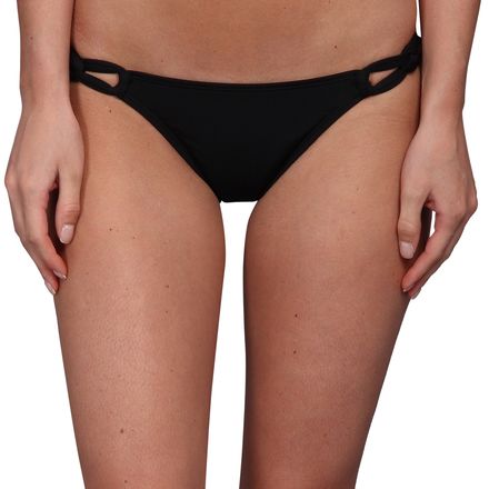 L Space - Sweet & Chic Solids Taboo Macrame Bikini Bottom - Women's